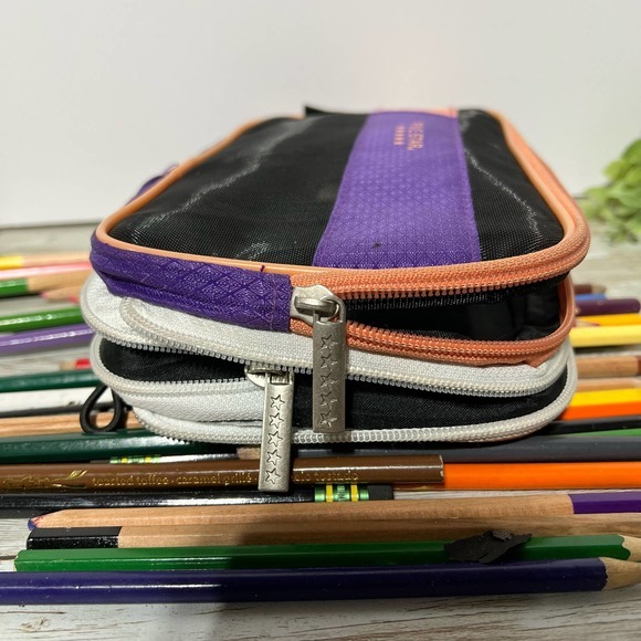 Five Star Office Mead Five Star Pencil Pen Marker Pop Up Pouch Case With Set Of Colored